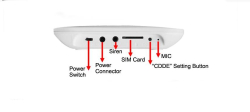 GSM/WiFi bezdrátový alarm AC-CW10-a112