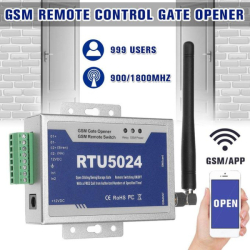 GSM dálkové ovládání RTU5024 V.2.0  s jednoduchým alarmem